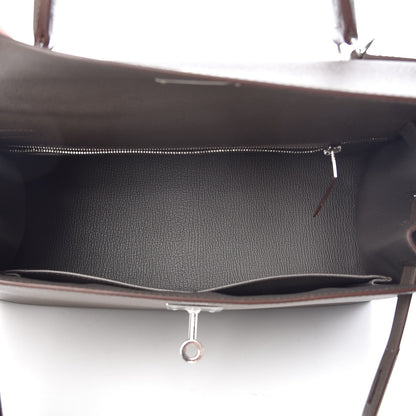 Hermes Epsom Kelly Sellier 28 Etain 5 of 37