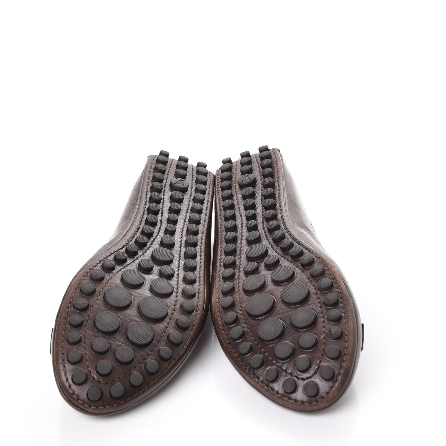 Louis Vuitton Calfskin Oxford Ballerina Flats 39.5 Brown 7 of 12
