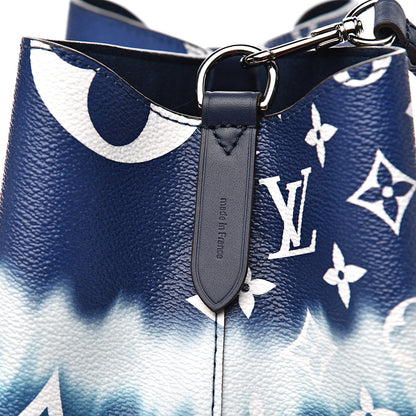 Louis Vuitton Monogram Escale Neonoe MM Blue 6 of 11