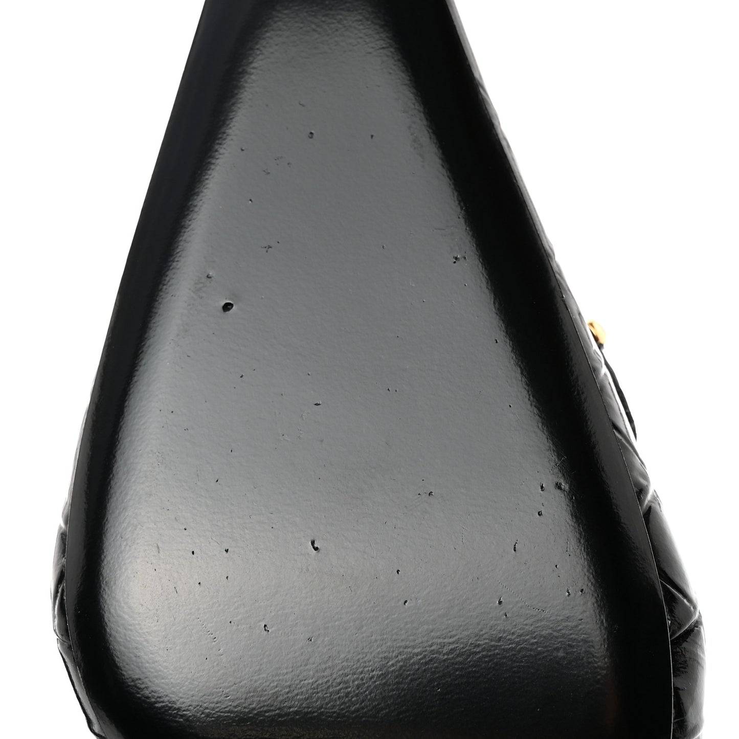 Calfskin Crocodile Embossed Slingback Tom 90 Pumps 37 Black