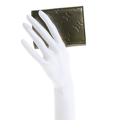 Louis Vuitton Vernis Business Card Holder Gris Art Deco 2 of 9