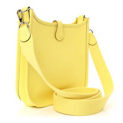 Hermes Taurillon Clemence Evelyne TPM Limoncello 3 of 11