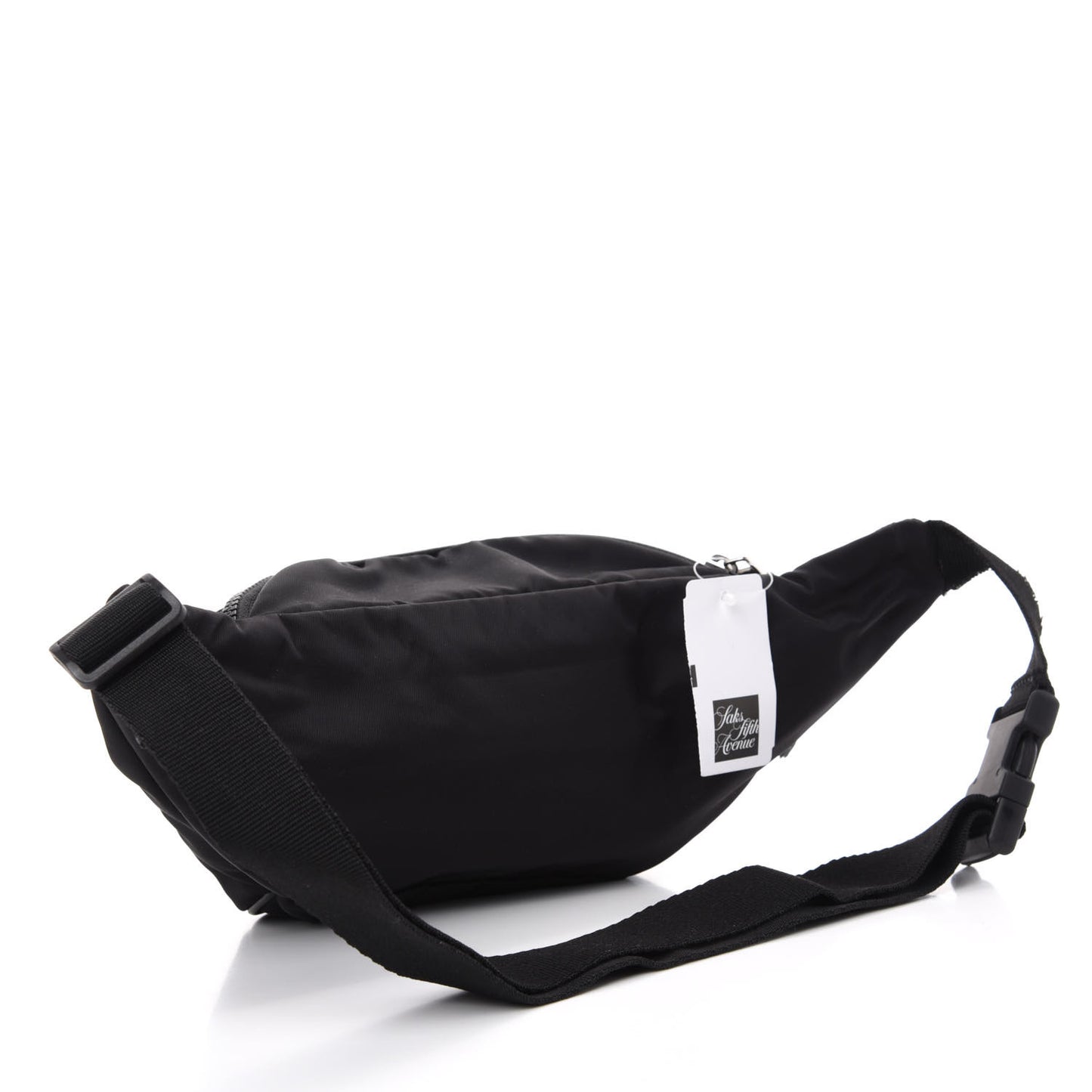 Nylon Light 3 Bum Bag Black White