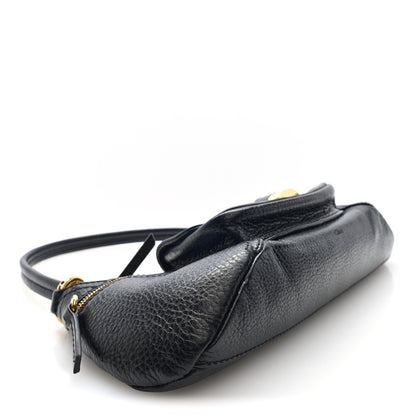 Chloe Grained Calfskin The 99 Shoulder Bag Black 4 of 9