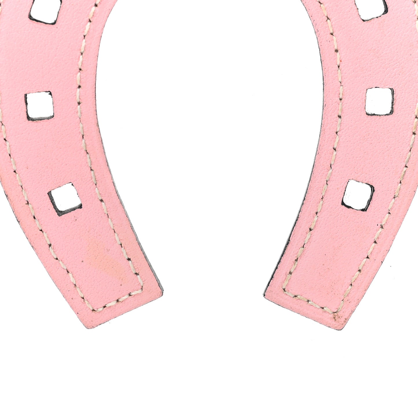 Swift Paddock Horseshoe Bag Charm Rose Sakura Capucine