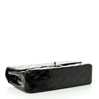 Chanel Patent Quilted Medium Double Flap Black 4 of 14
