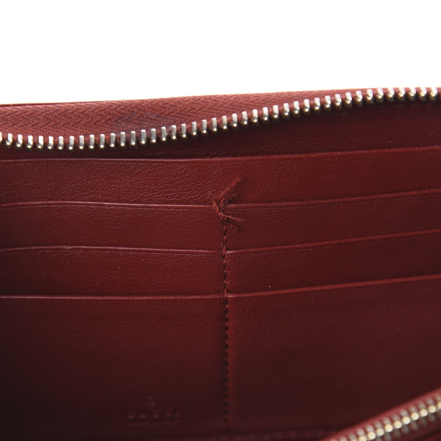 Gucci Patent Microguccissima Zip Around Wallet Rose Bed 5 of 6