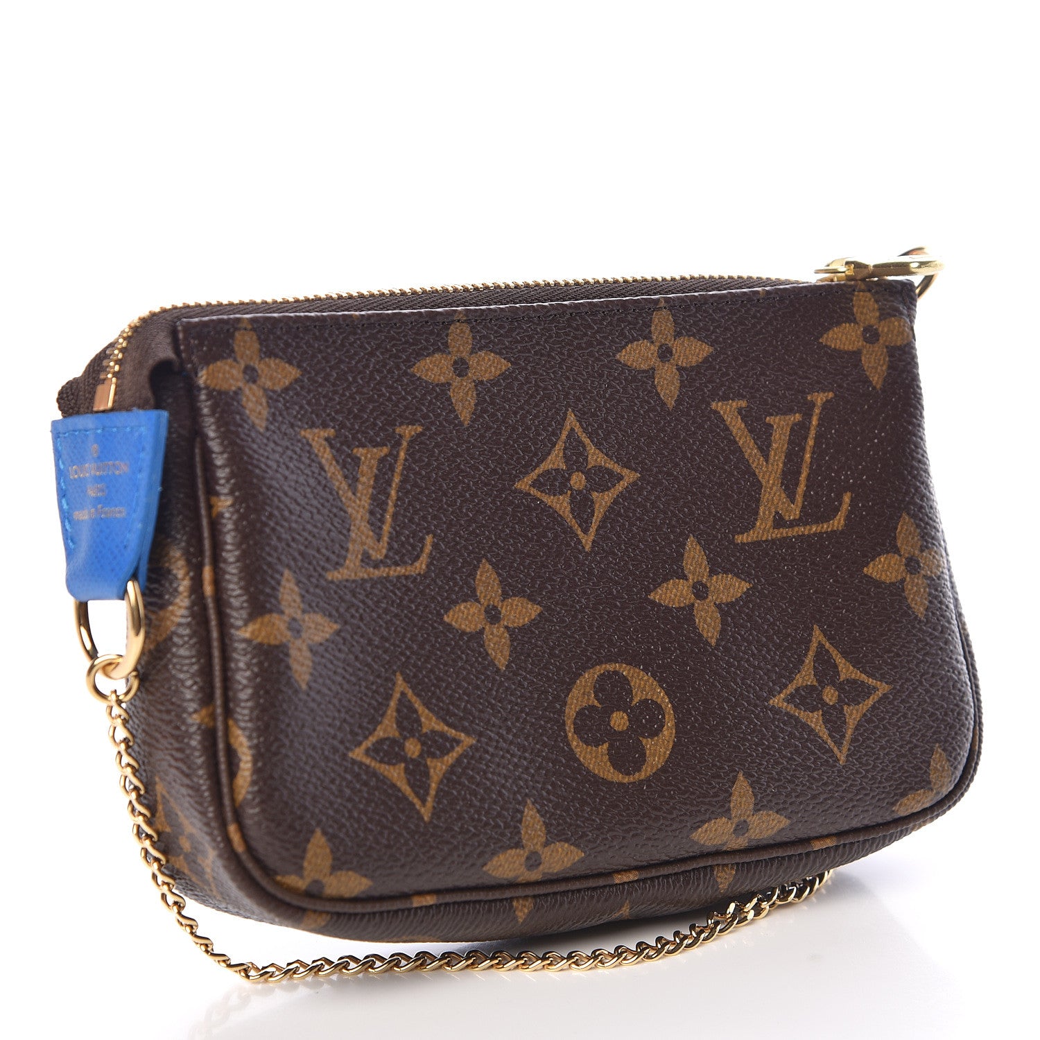 Louis Vuitton Monogram 2019 Christmas Animation Mini Venice Pochette Accessories Blue 3 of 8