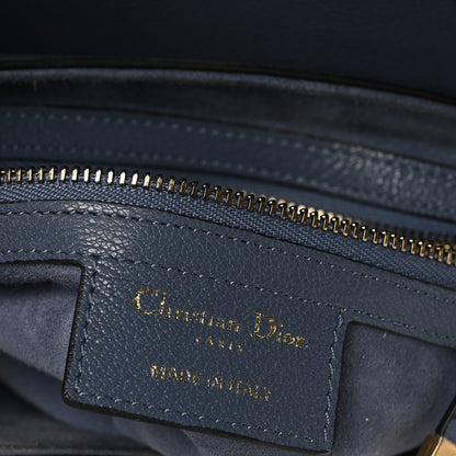 Christian Dior Shiny Goatskin Saddle Bag Cloud Blue 6 of 10