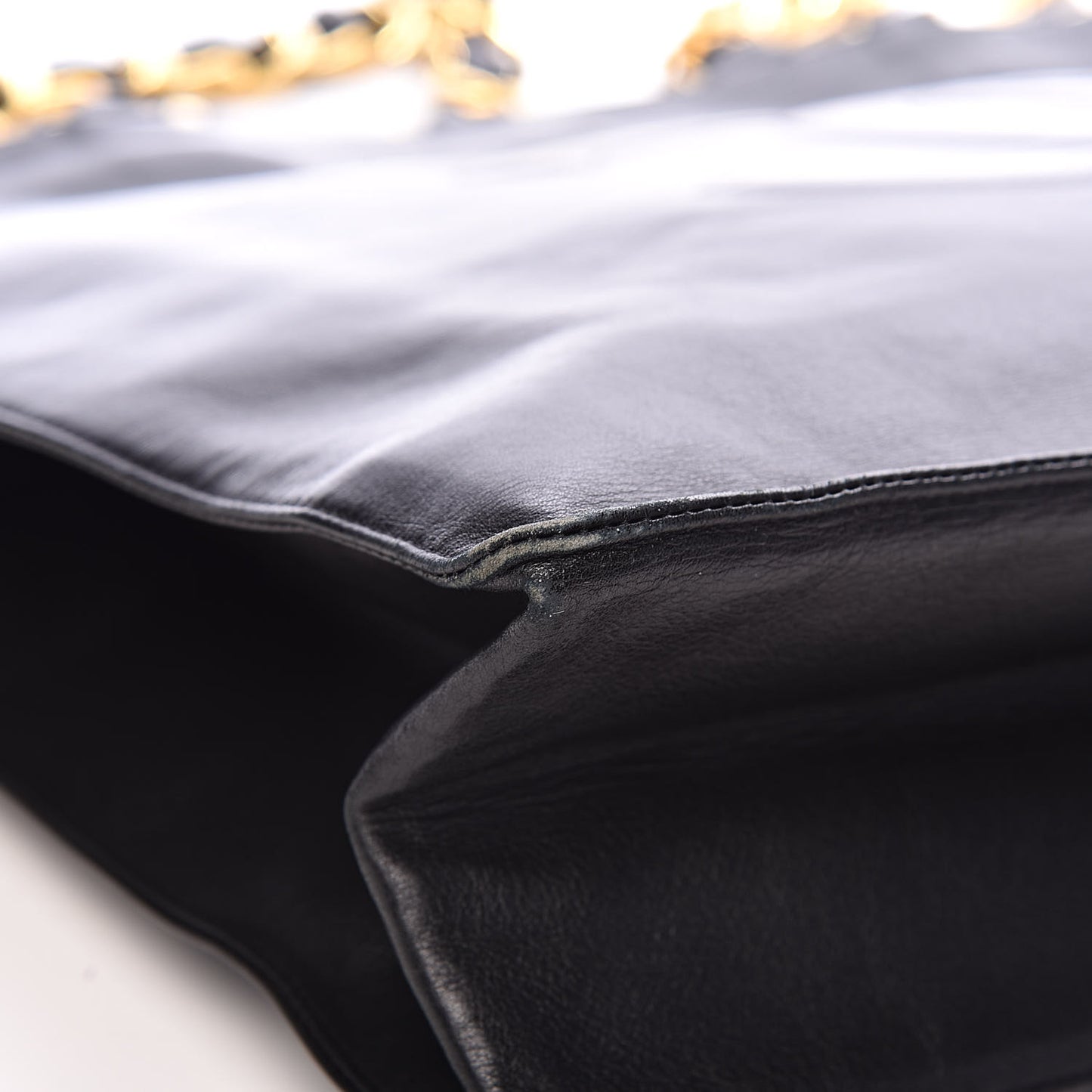 Lambskin CC Shoulder Bag Black