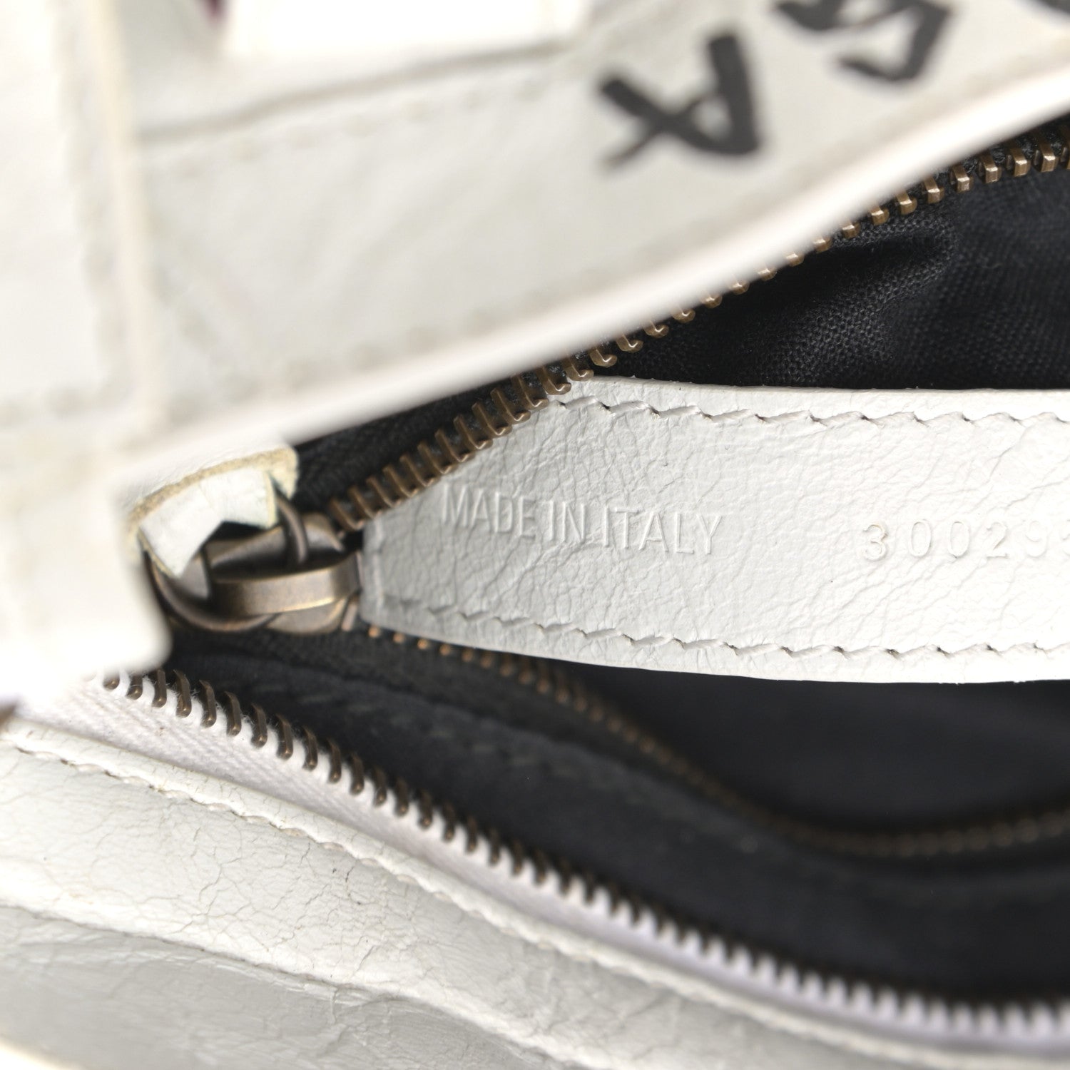 Balenciaga Agneau Graffiti All Over Classic Hardware Mini City White Multicolor 7 of 20