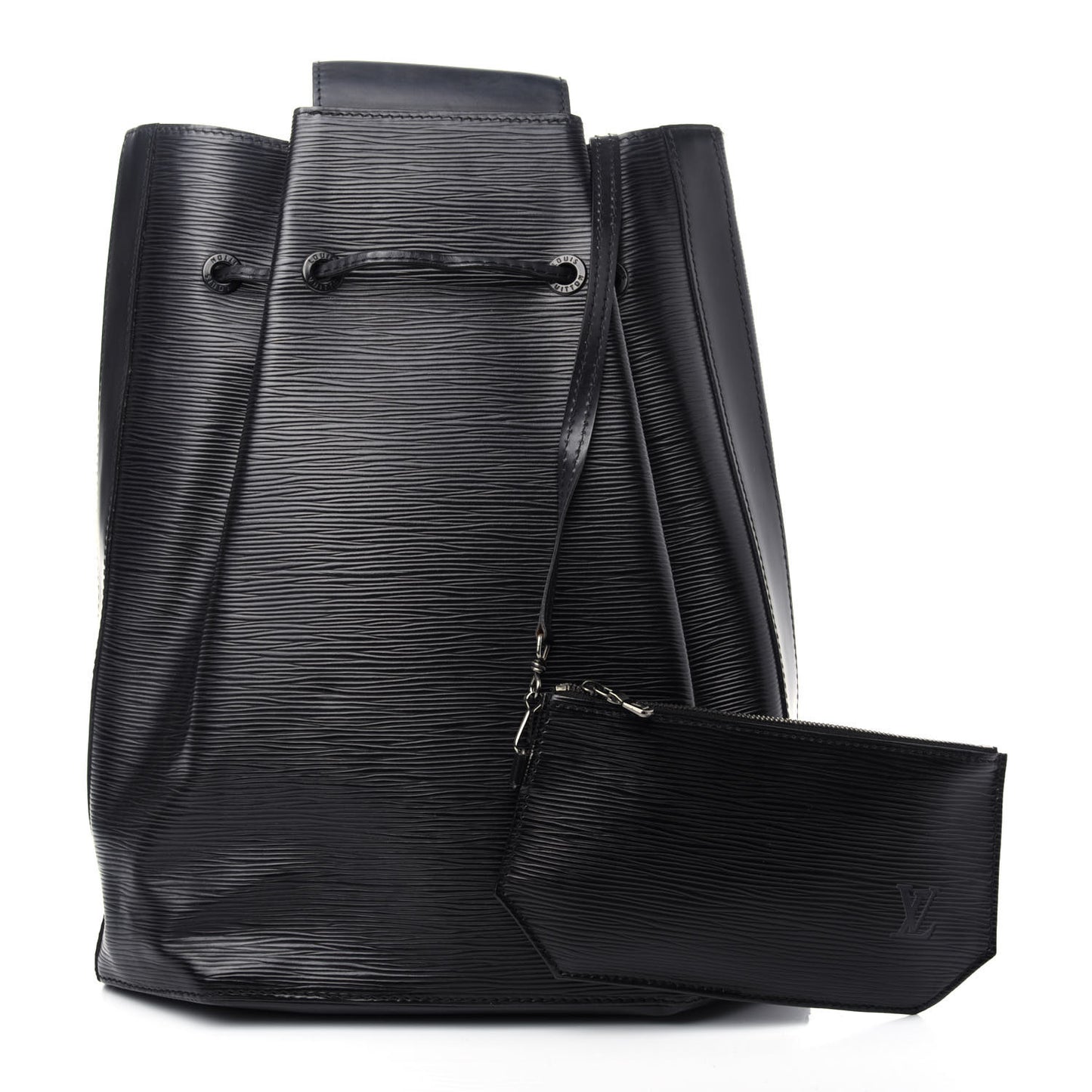 Epi Sac a Dos Drawstring Bag Black
