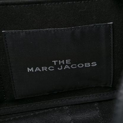 Marc Jacobs Cotton Canvas Medium The Traveler Tote Bag Black 6 of 9