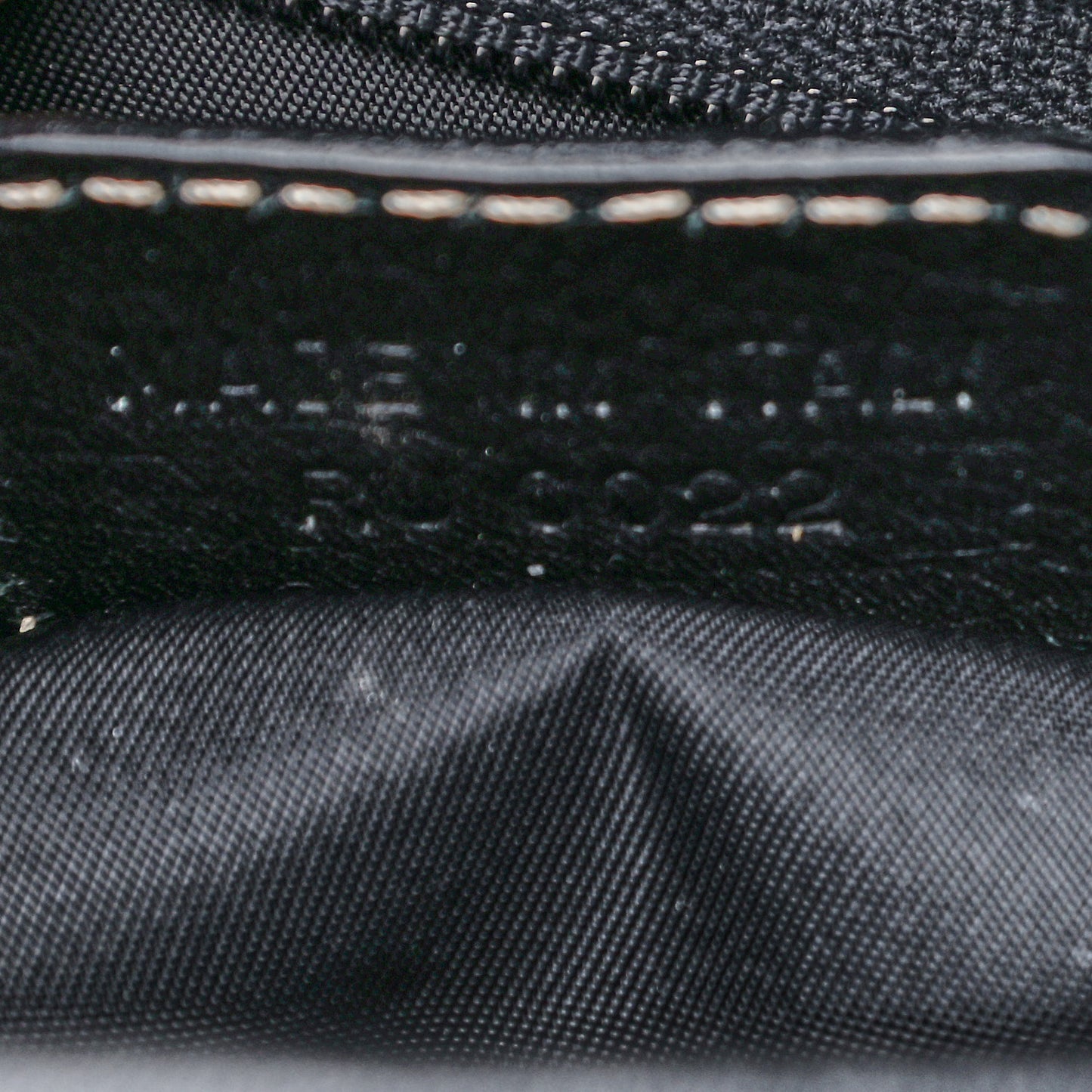 Calfskin Saddle Bag Black