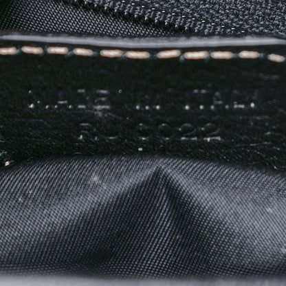 Christian Dior Calfskin Saddle Bag Black 7 of 13