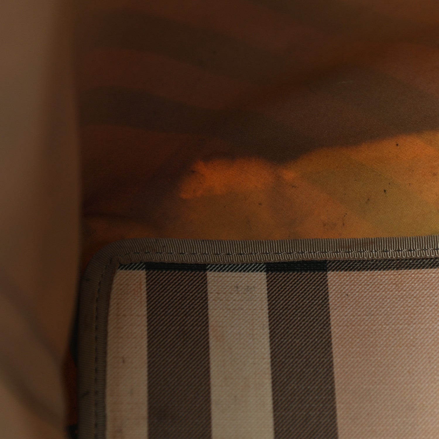 Burberry Nova Check Patent Trim Shopper Tote Black 15 of 15