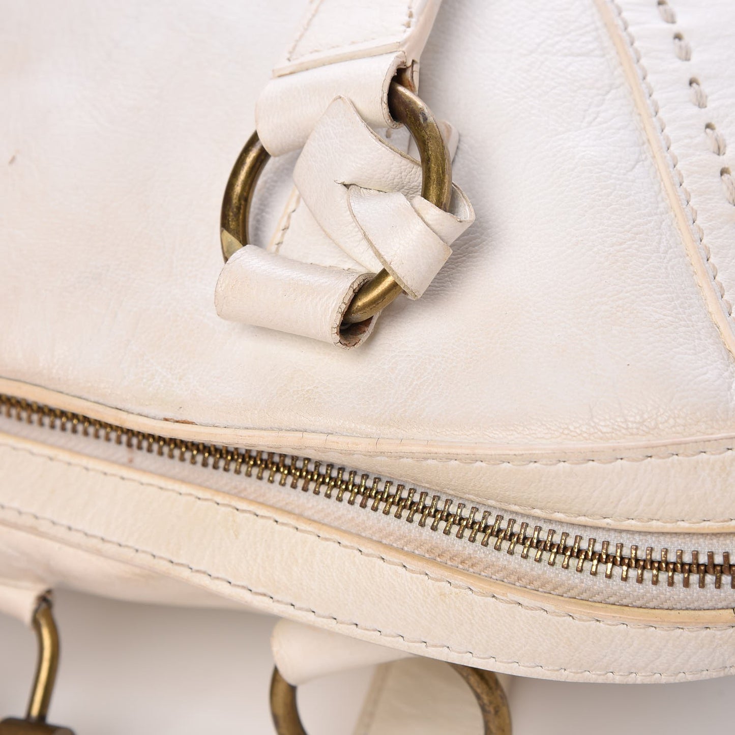 Calfskin Oversized Muse White