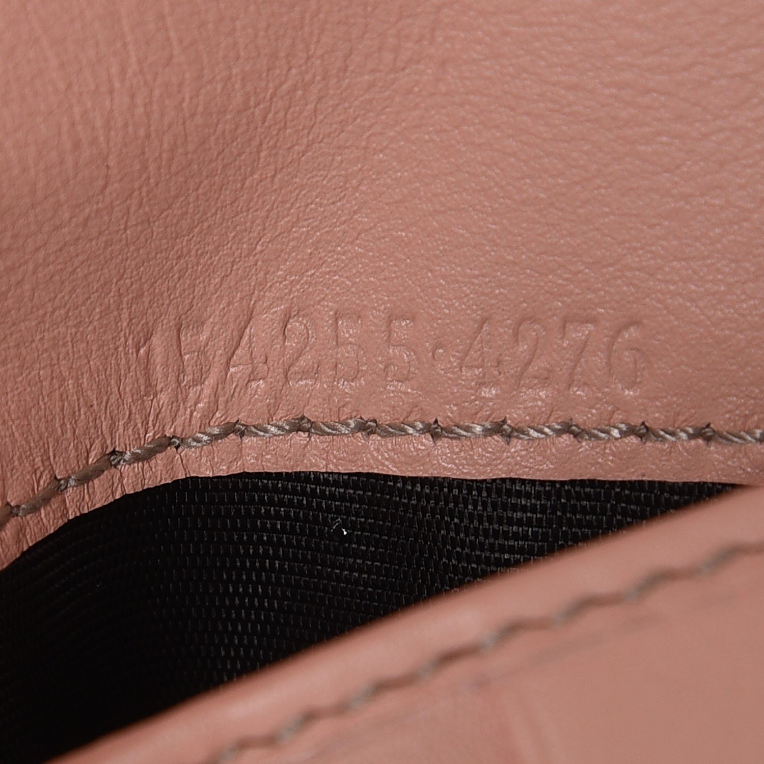 Gucci Guccissima New Abbey Compact Wallet Pink 7 of 8