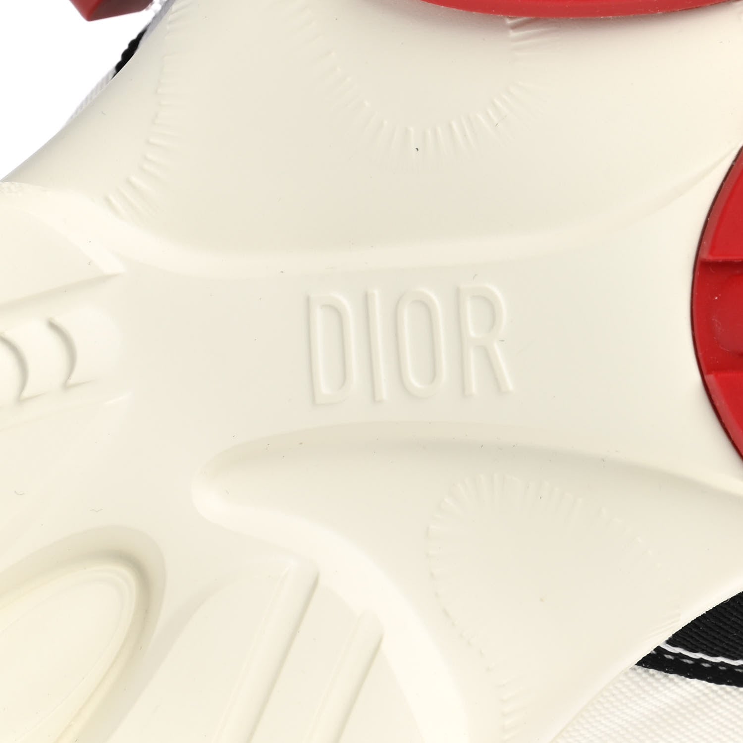 Christian Dior Technical Fabric D-Wander Slide Sandals 39 White Multi 6 of 7