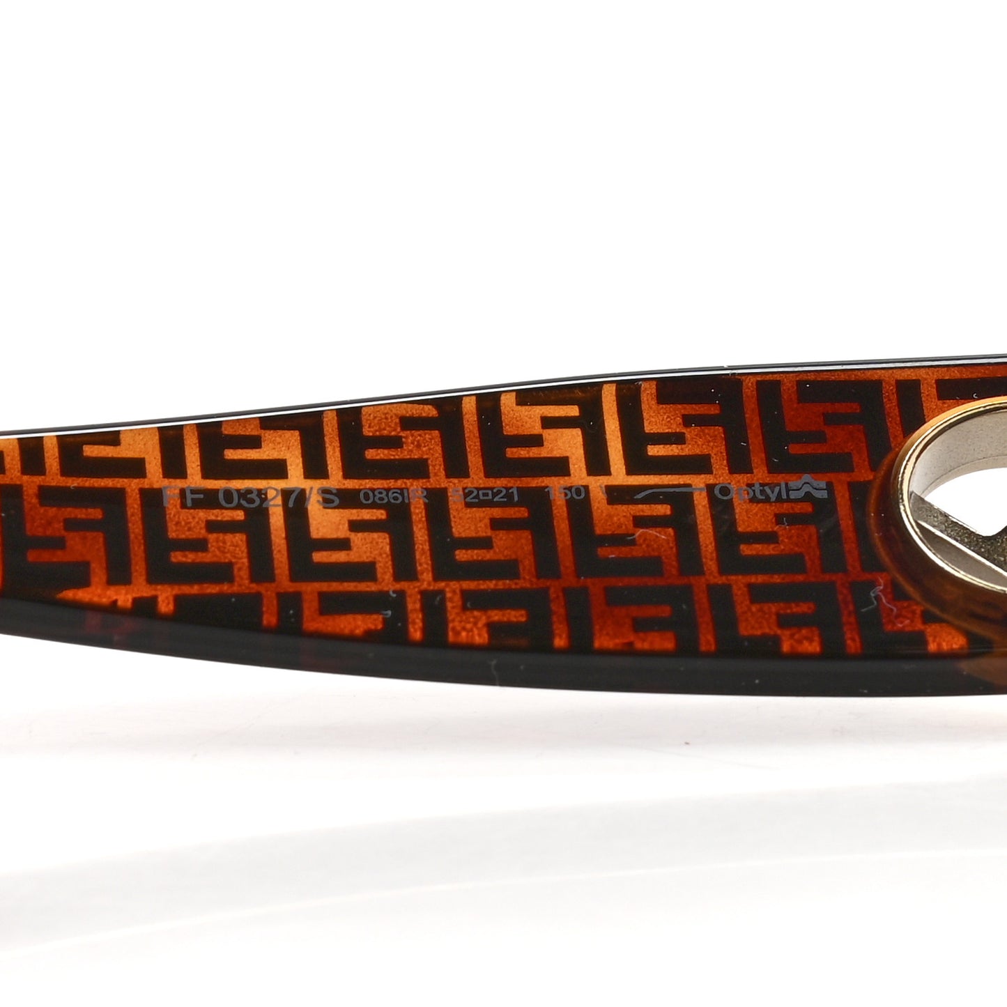 Acetate F is Fendi FF 51mm Cat Eye Sunglasses 0327/S Tortoise Camouflage