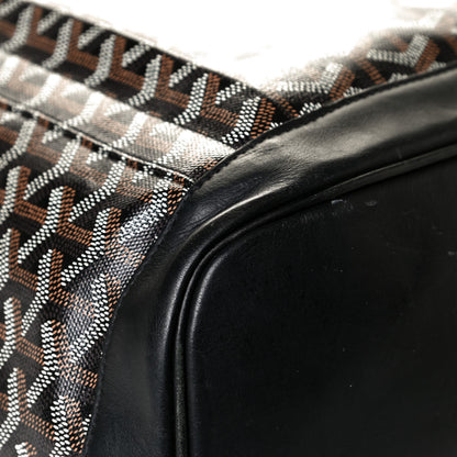 Goyard Goyardine Calfskin Alpin MM Backpack Black 5 of 12