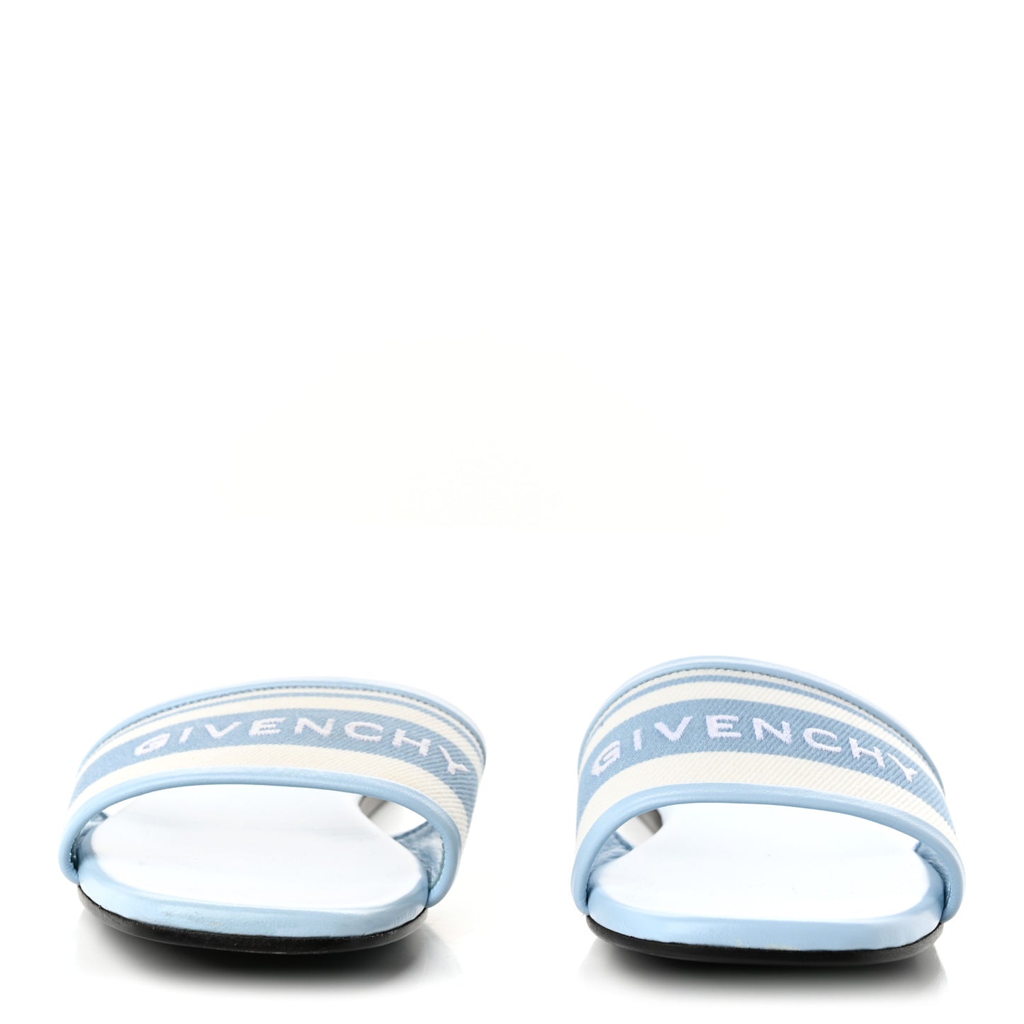Canvas 4G Logo Mule Sandals 37 Blue