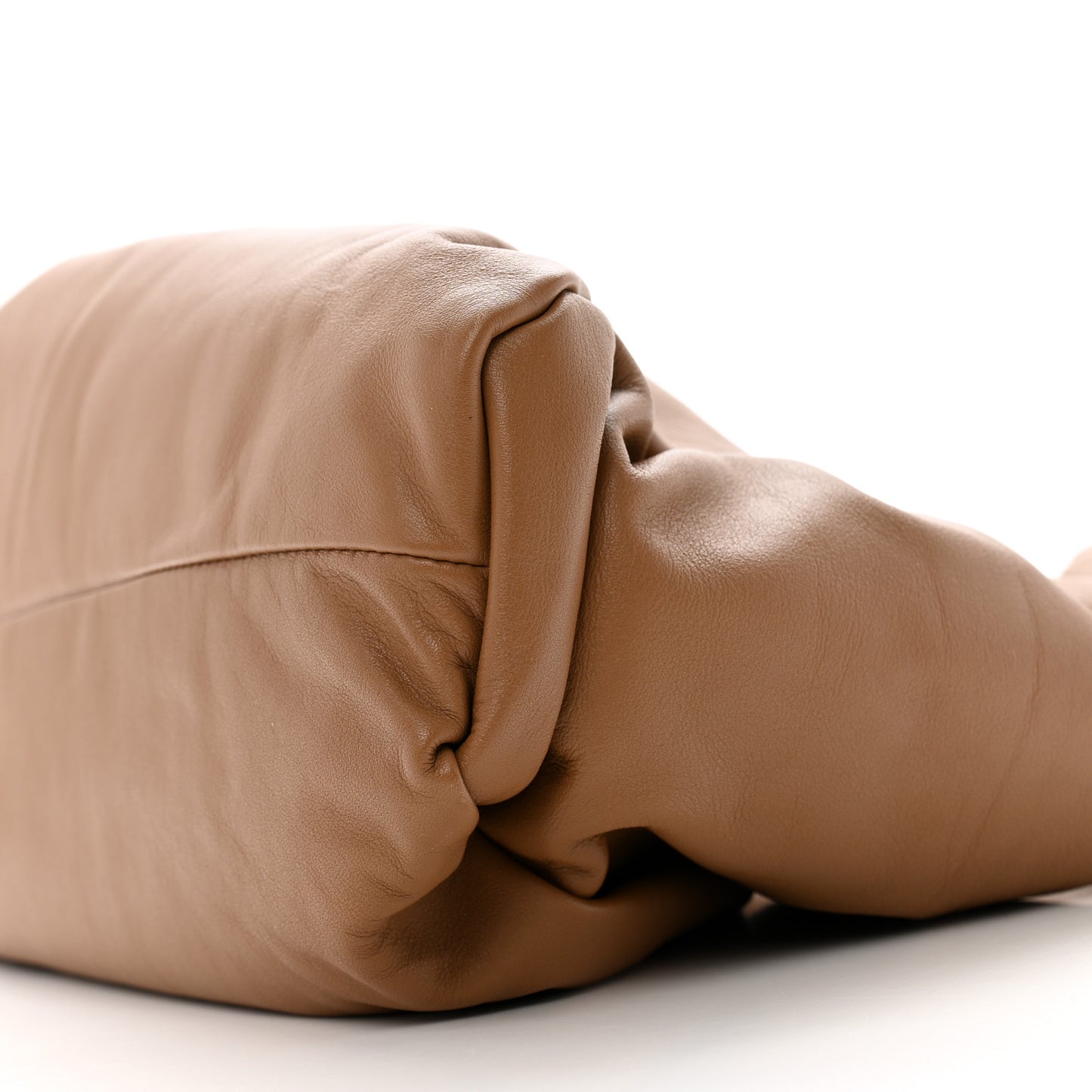 Smooth Butter Calfskin Small The Shoulder Pouch Moutarde