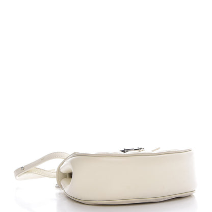 Chloe Calfskin Quilted Mini Drew Bijou Shoulder Bag Natural White 4 of 8