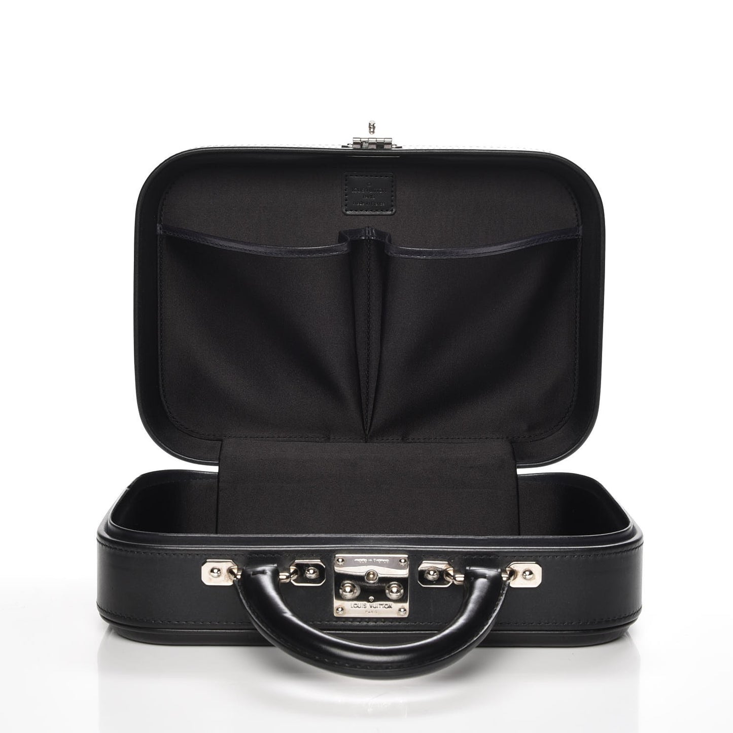 Monogram Glace Valisette PM Black