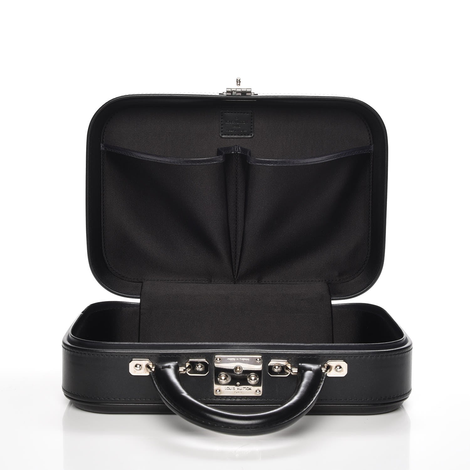 Louis Vuitton Monogram Glace Valisette PM Black 6 of 8