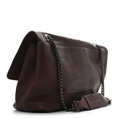 Lanvin Calfskin Medium Happy Shoulder Bag Brown 3 of 9