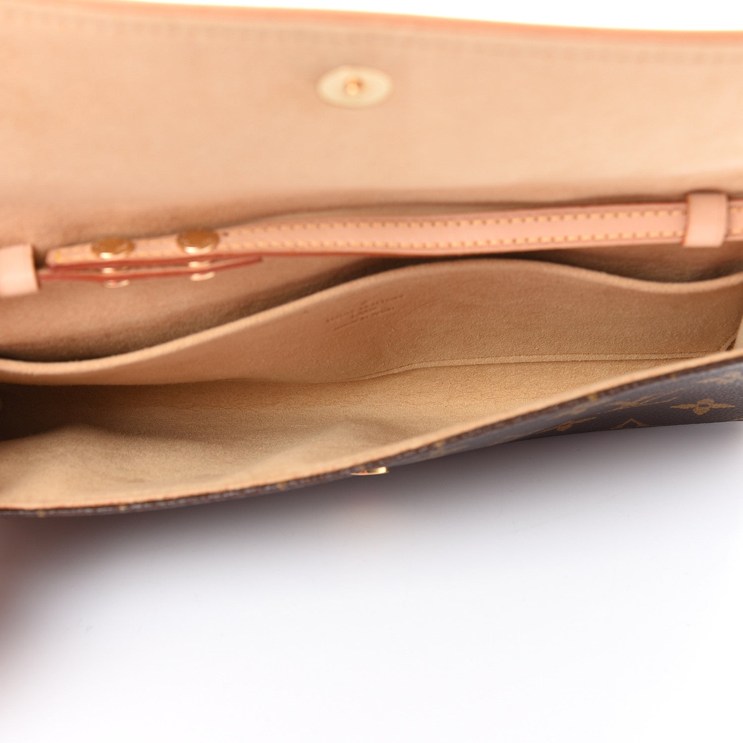 Louis Vuitton Monogram Pochette Twin GM 4 of 9