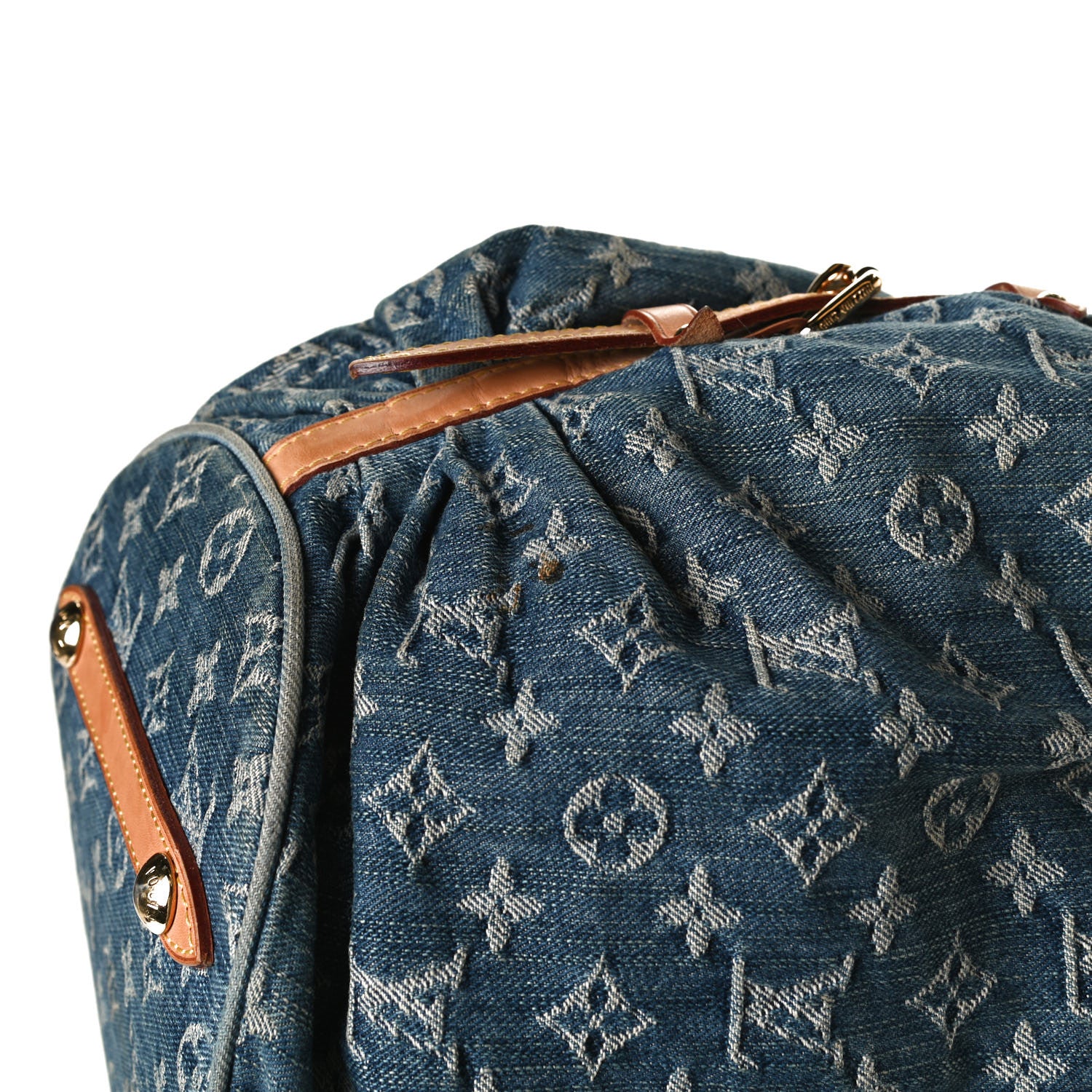 Louis Vuitton Denim Mahina XL Blue 18 of 21