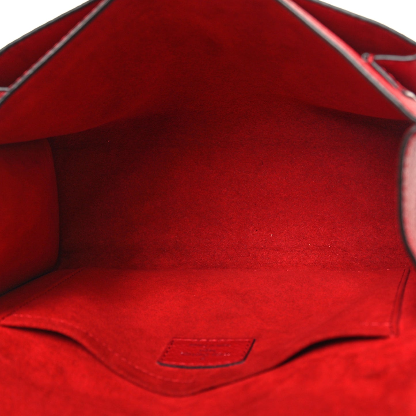 Soft Calfskin My Lockme Chain Bag BB Poppy