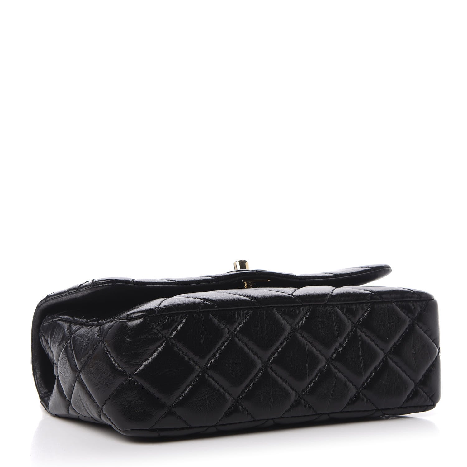 Chanel Shiny Lambskin Quilted Small Montcoco Flap Black 4 of 11