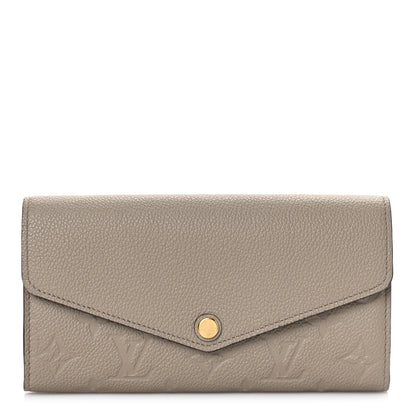 Louis Vuitton Empreinte Sarah Wallet NM Tourterelle 1 of 9
