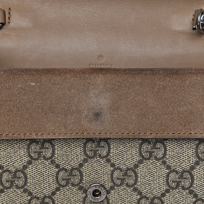 Gucci GG Supreme Monogram Super Mini Dionysus Shoulder Bag Taupe 10 of 12