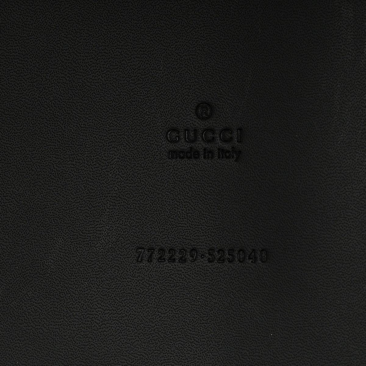 Gucci Calfskin GG Monogram Diamond Cut Medium Ophidia Tote Bag Black 7 of 10