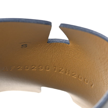 Hermes Calfskin Mens Izmir Sandals 45 Marine 7 of 10