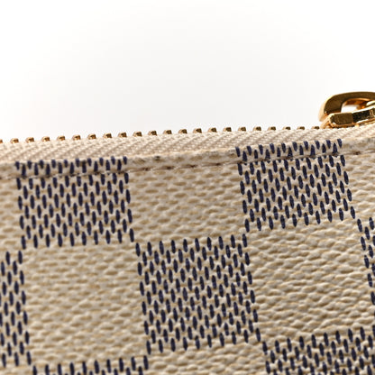 Louis Vuitton Damier Azur Pochette Milla MM 11 of 13