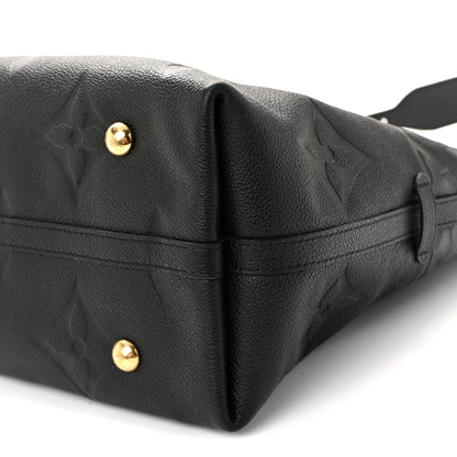 Louis Vuitton Empreinte Monogram Giant CarryAll MM Black 10 of 10