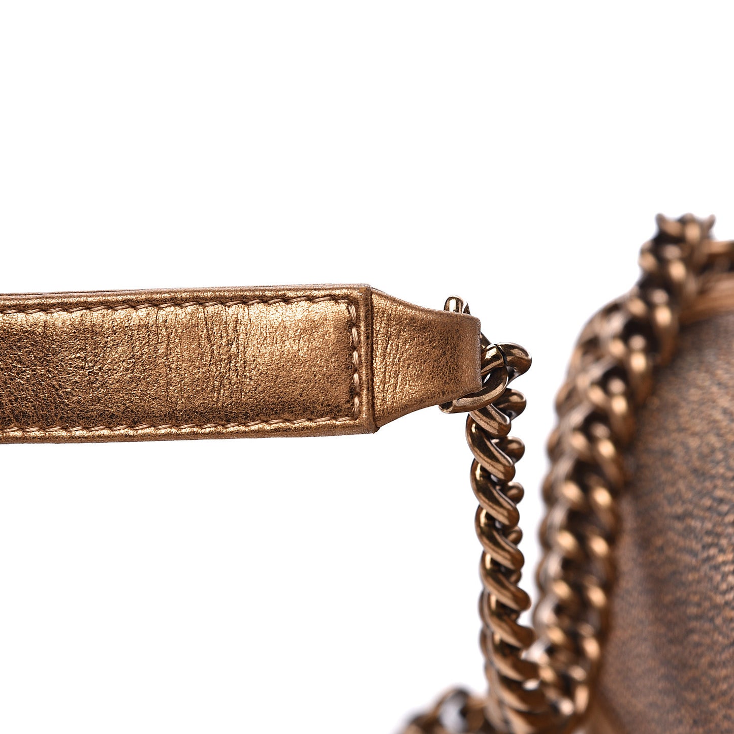 Galuchat Stingray Mini Boy Flap Gold
