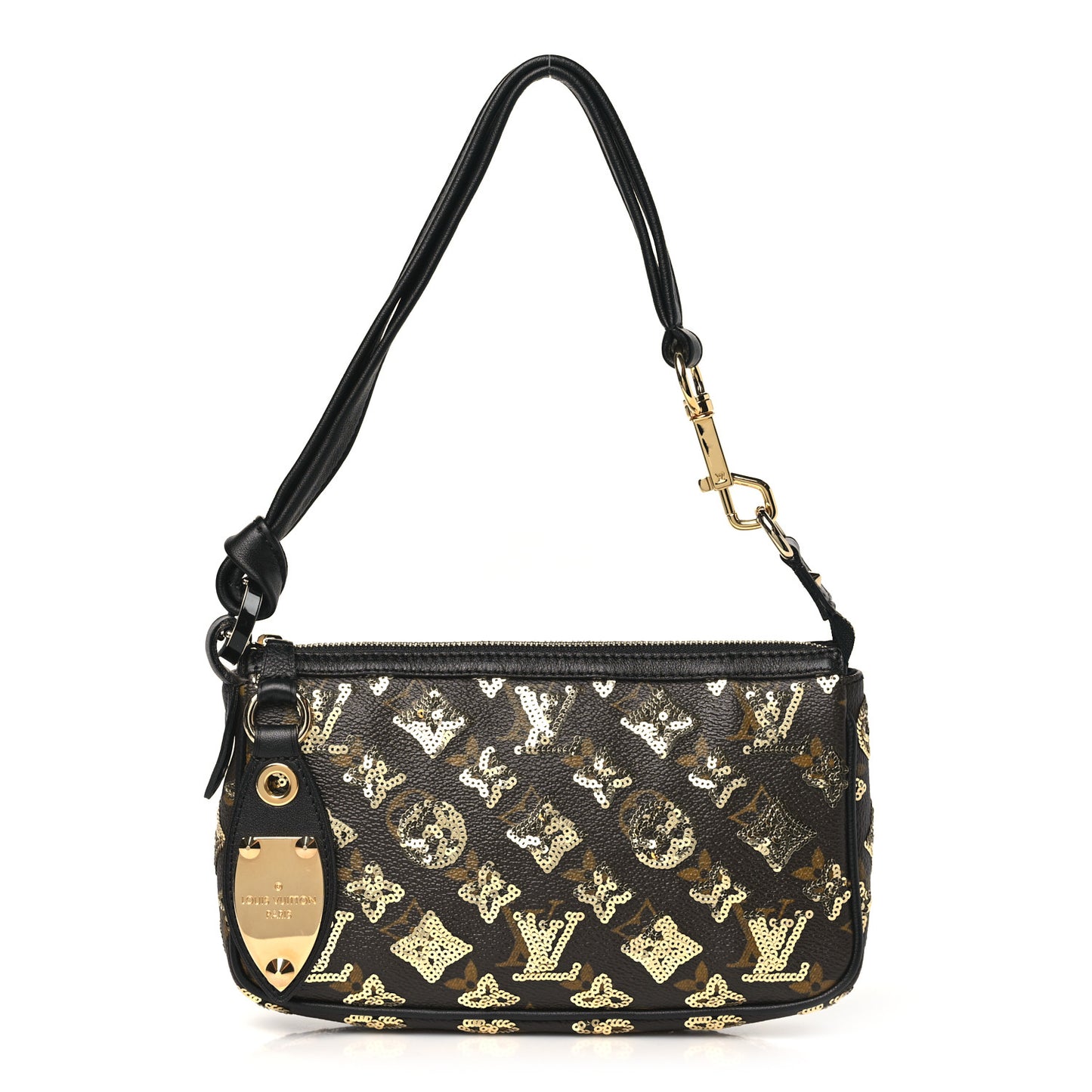 Monogram Sequins Eclipse Pochette Gold