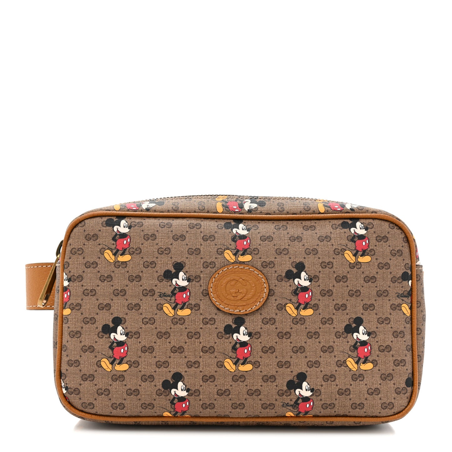 X DISNEY Mini Vintage GG Supreme Monogram Mickey Mouse Small Belt Bag 100 40 Beige Vintage Sun Oil