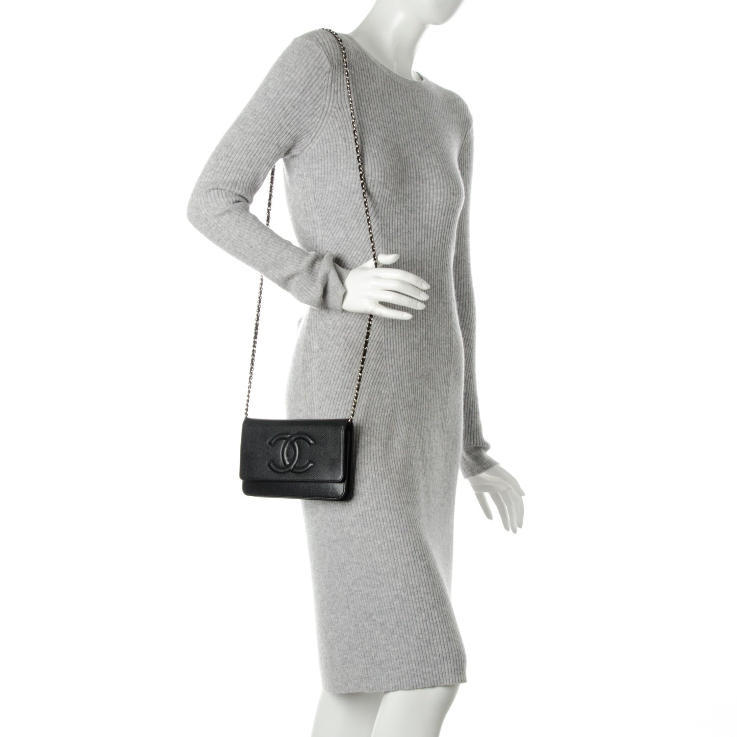 Caviar Timeless CC Wallet On Chain WOC Black