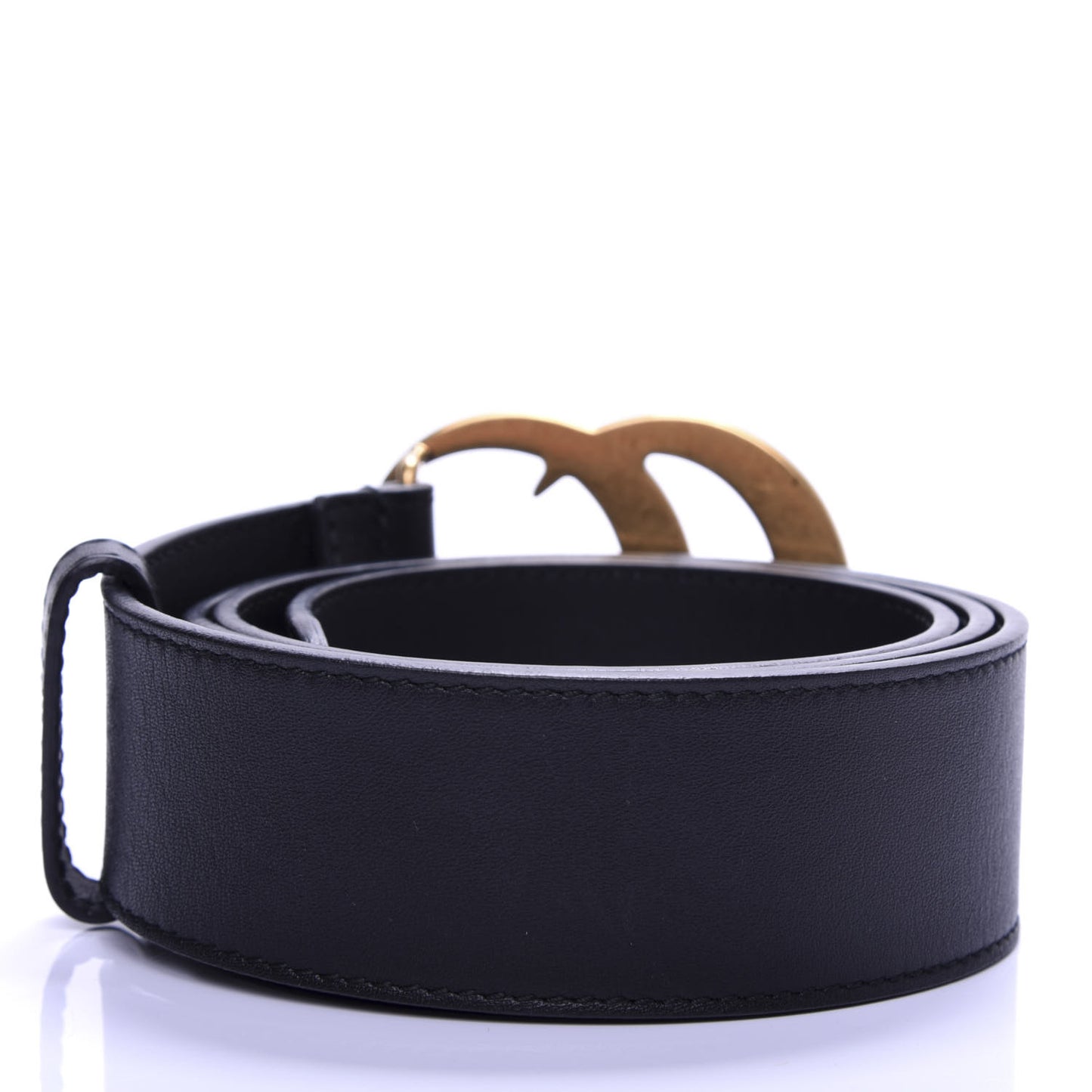 Calfskin Double G 40mm Belt 85 34 Black