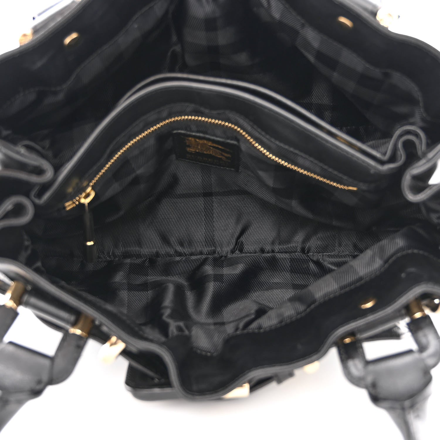 Burberry Calfskin Quilted Baby Beaton Black 6 of 13