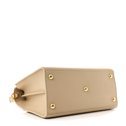 Christian Dior Grained Calfskin Medium St. Honore Tote Beige 4 of 10