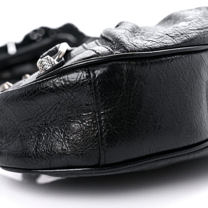 Balenciaga Agneau Arena Le Cagole Shoulder Bag XS Black 9 of 10