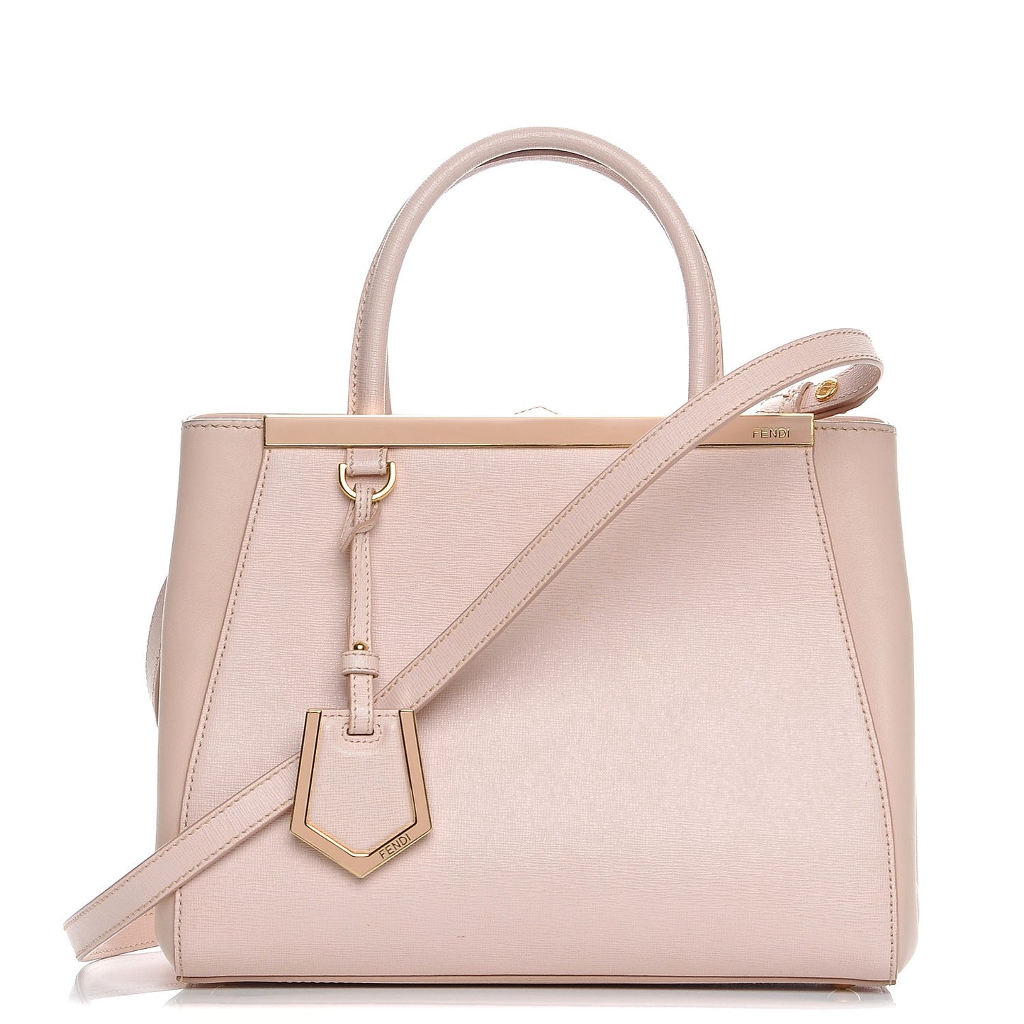 Vitello Elite Flamingo Petite 2Jours Tote Rosa Plaster